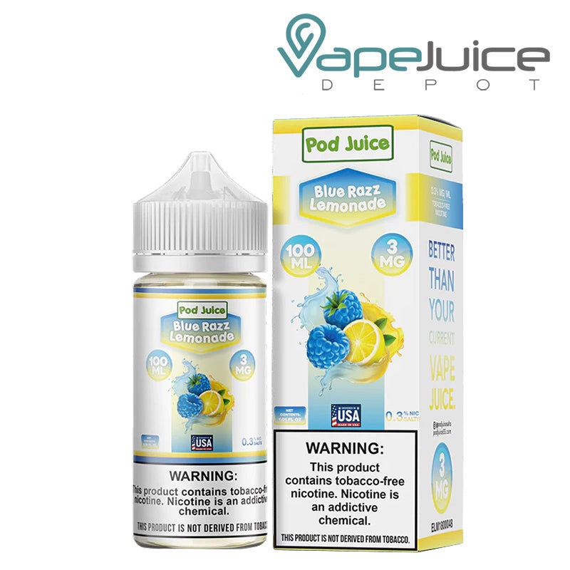 Blue Razz Lemonade Pod Juice TFN 100ml