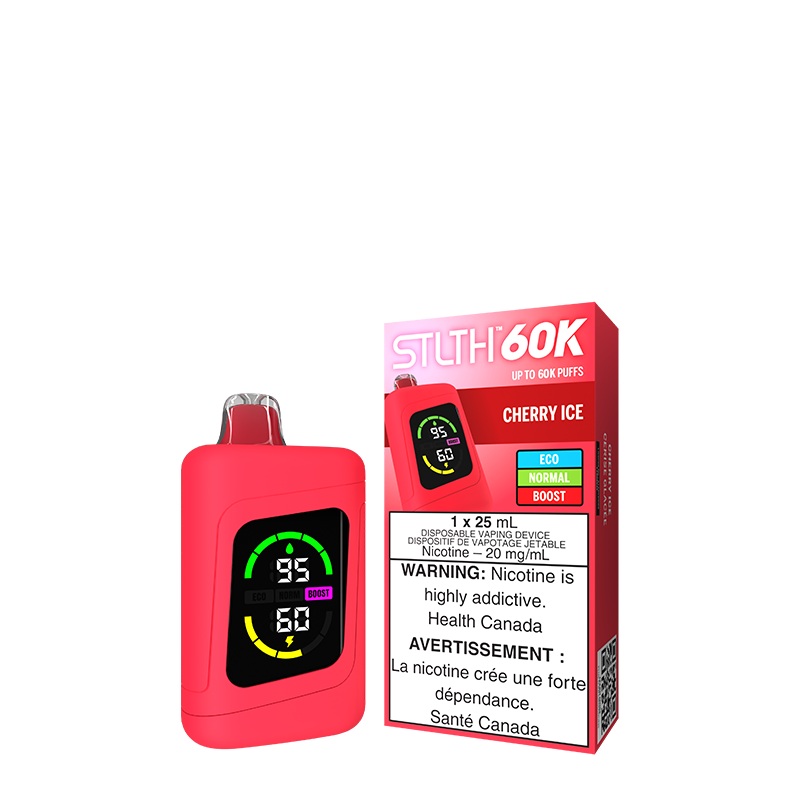 Cherry Ice STLTH 60K Disposable (Carton of 4 Units)