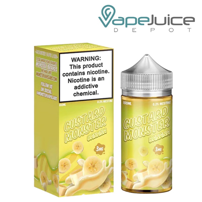 Custard Banana Jam Monster eLiquid 100ml