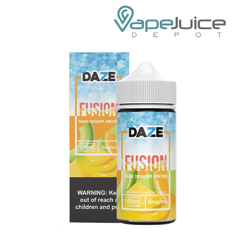 ICED Banana Cantaloupe Honeydew 7 Daze Fusion 100ml