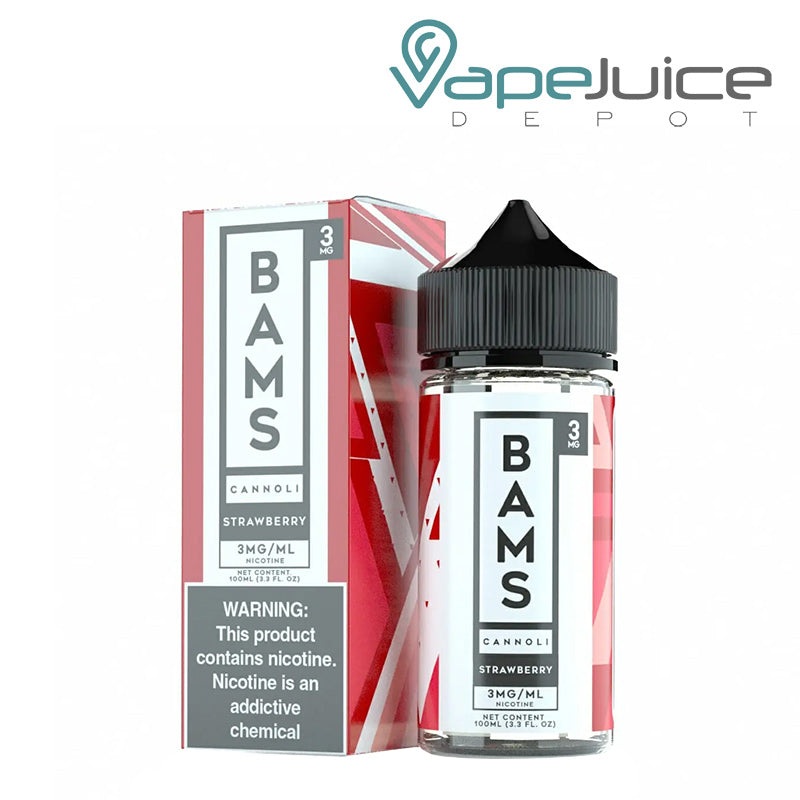 Strawberry Cannoli Bam Bams eLiquid 100ml