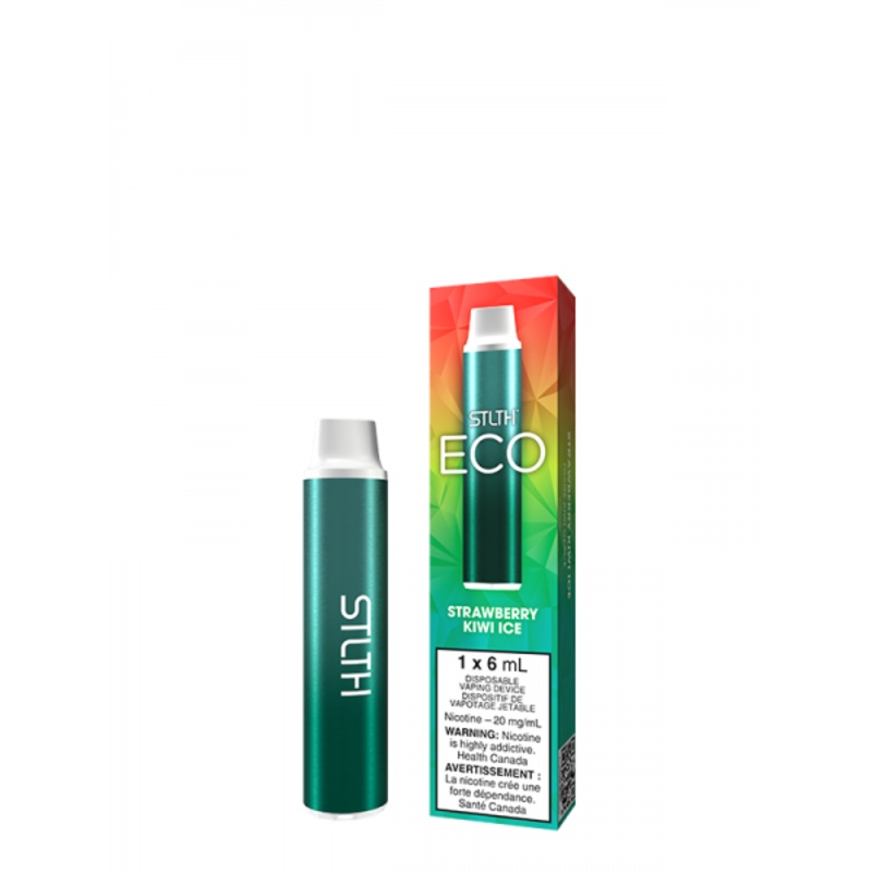 Strawberry Kiwi Ice STLTH Eco Disposable (Carton of 6 Units)