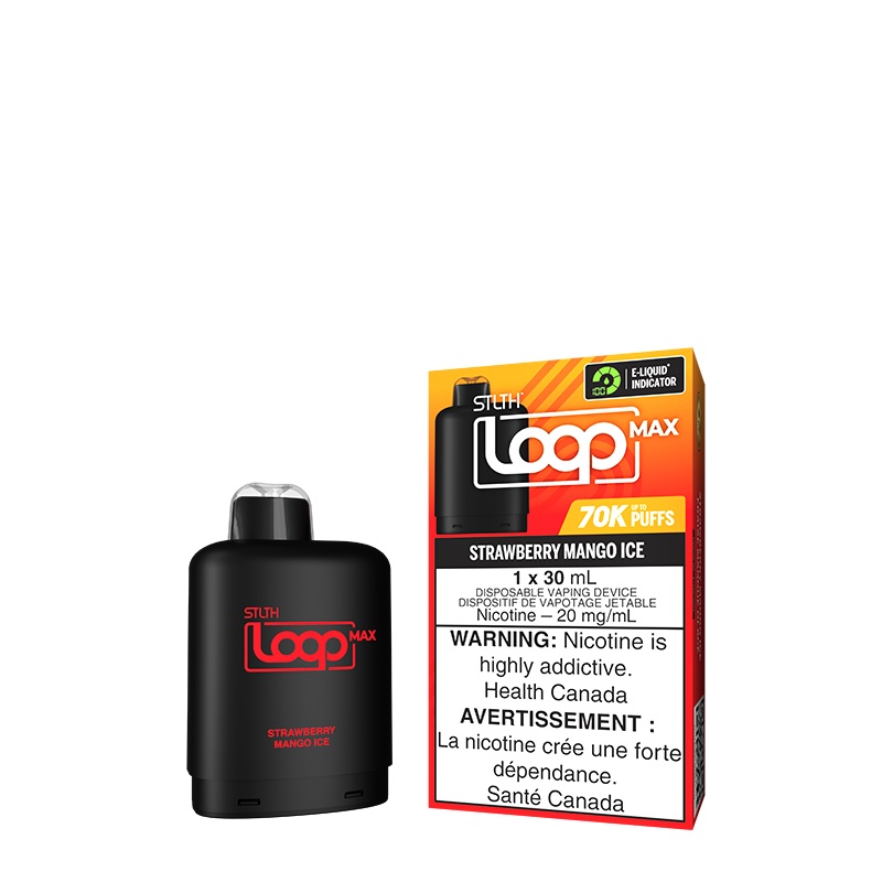 Strawberry Mango Ice STLTH Loop MAX Pod (Carton of 4 Units)