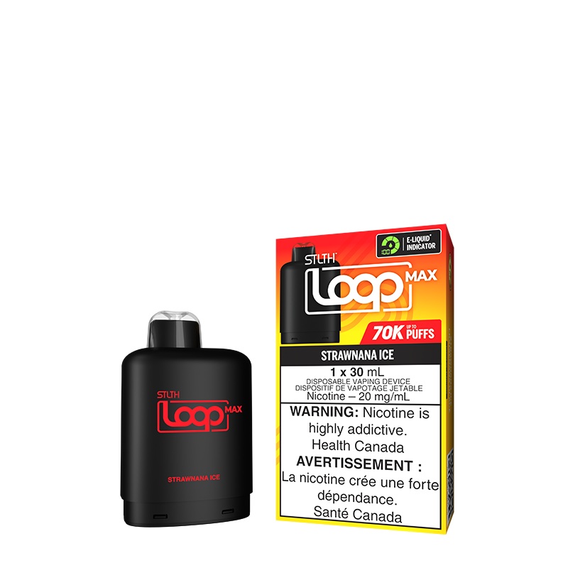 Strawnana Ice STLTH Loop MAX Pod (Carton of 4 Units)