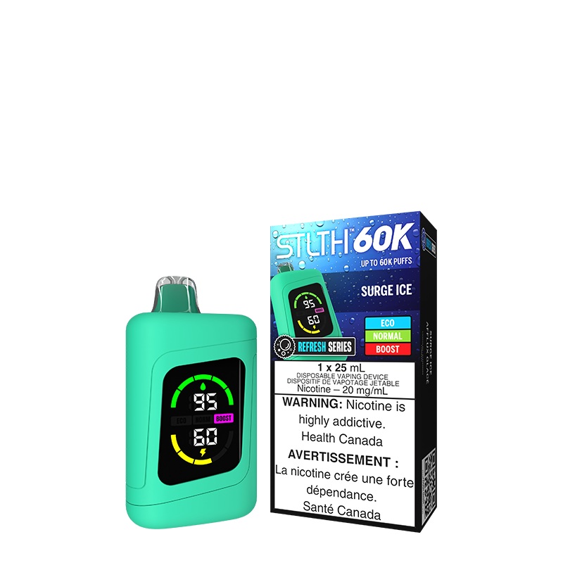 Surge Ice STLTH 60K Disposable (Carton of 4 Units)