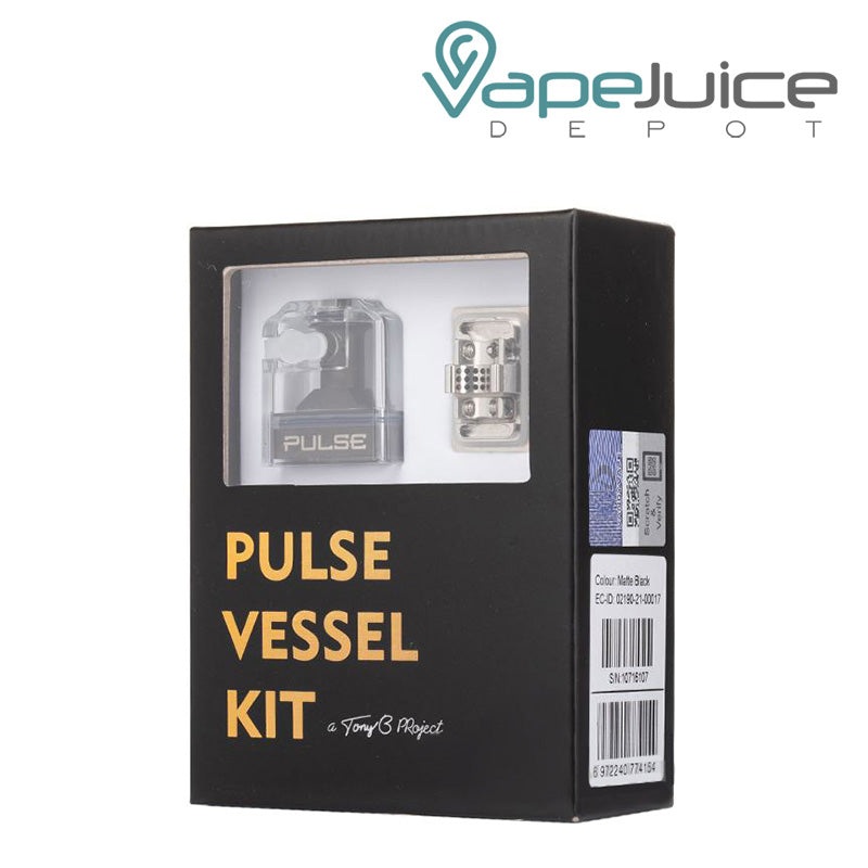 Vandy Vape Pulse Vessel Kit|Frosted Grey|Gun Metal|Stainless Steel|Matte Black