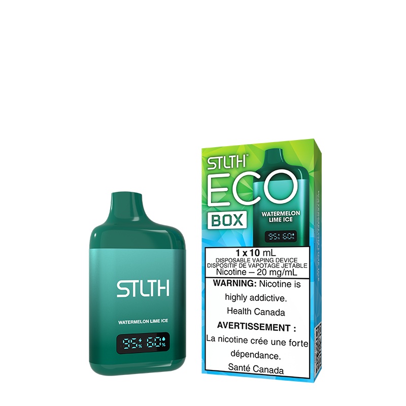Watermelon Lime Ice STLTH Eco Box Disposable (Carton of 5 Units)