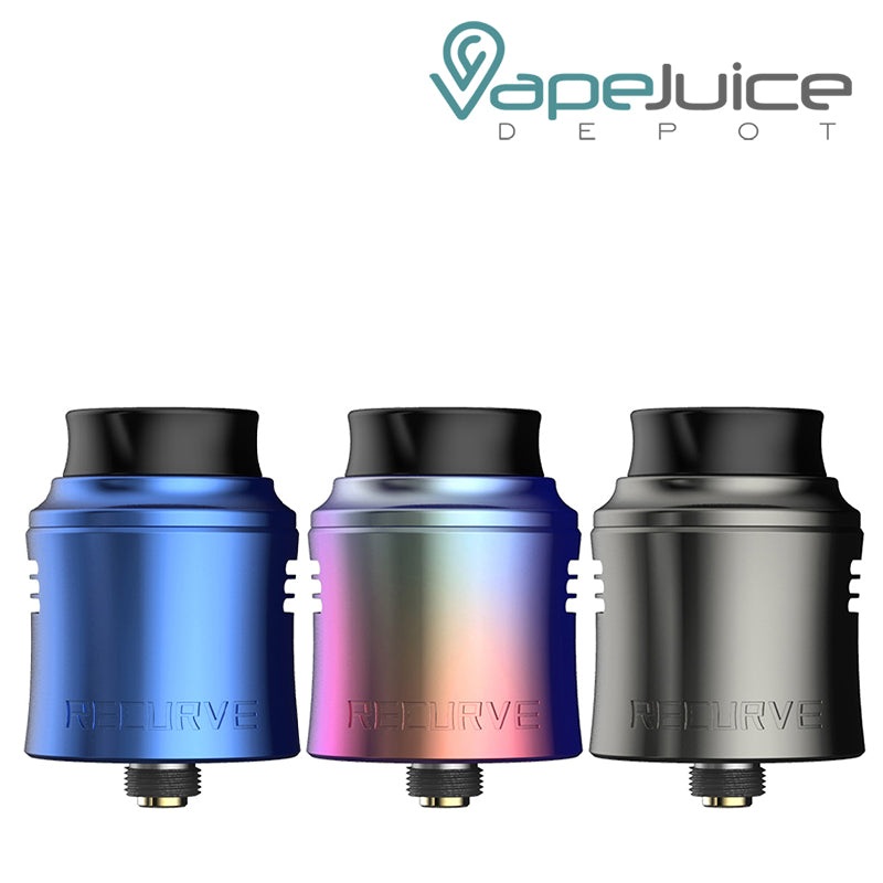 WOTOFO Recurve V2 RDA|Gunmetal|Black|Stainless Steel|Blue|Gold|Rainbow