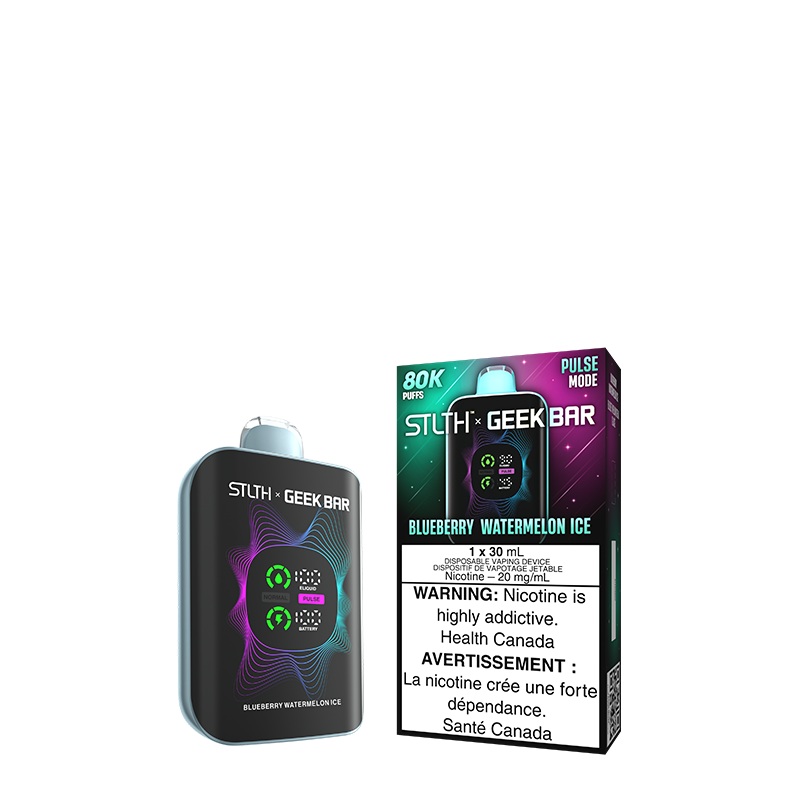 Blueberry Watermelon Ice STLTH x GEEKBAR Disposable (Carton of 4 Units)