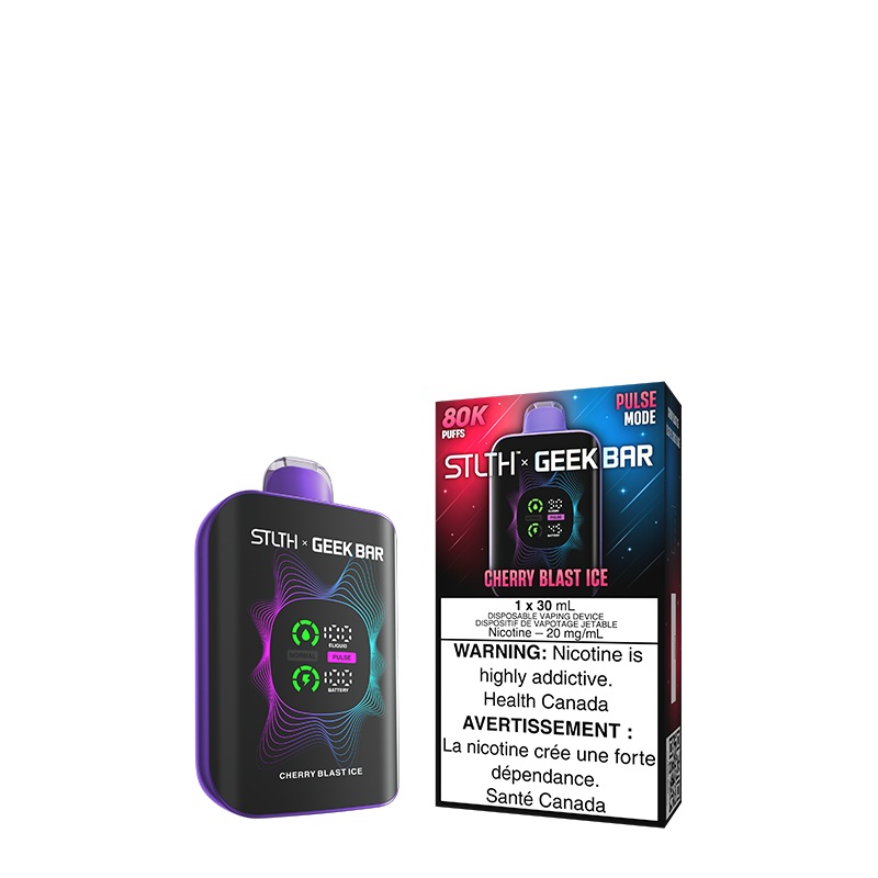 Cherry Blast Ice STLTH x GEEKBAR Disposable (Carton of 4 Units)