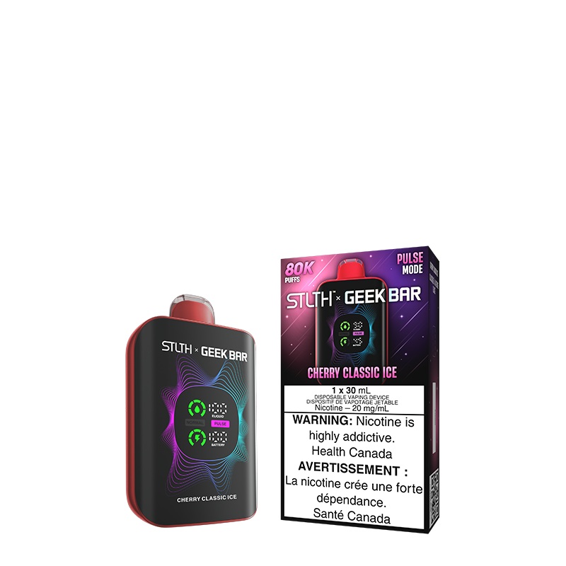 Cherry Classic Ice STLTH x GEEKBAR Disposable (Carton of 4 Units)