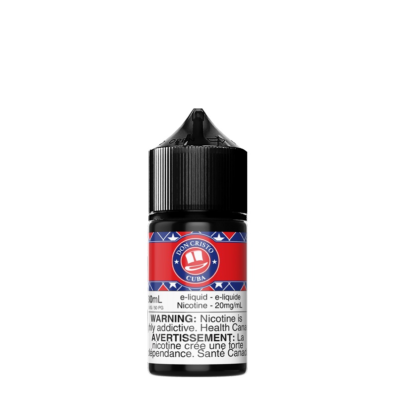 Cuba 30ml by Don Cristo|3mg Federal Stamp|6mg Federal Stamp|12mg Federal Stamp|3mg Quebec|6mg Quebec|12mg Quebec