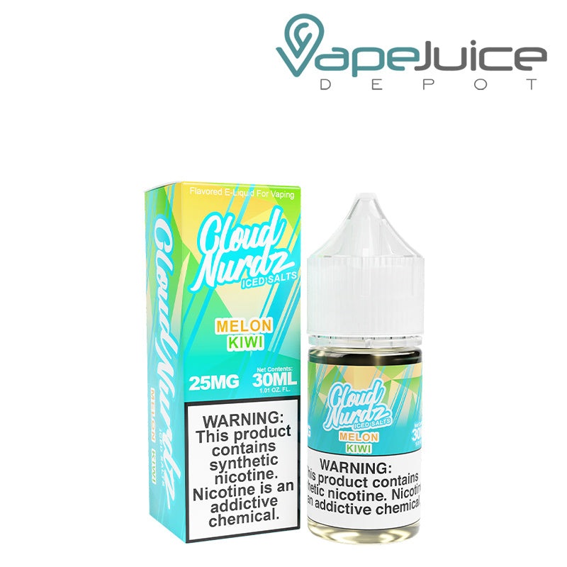 Melon Kiwi ICED TFN Salts Cloud Nurdz 30ml
