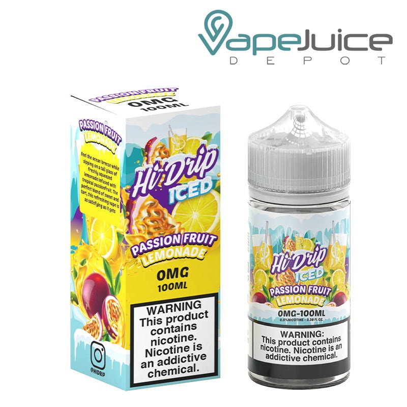 Passion Fruit Lemonade ICED Hi Drip eLiquid 100ml