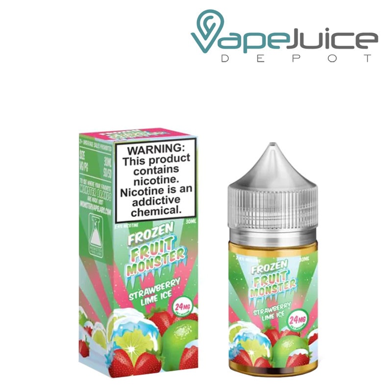 Strawberry Lime Ice Fruit Monster Salts 30ml