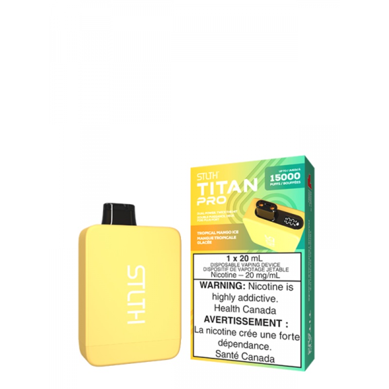 Tropical Mango Ice STLTH TITAN PRO Disposable (Carton of 5 Units)