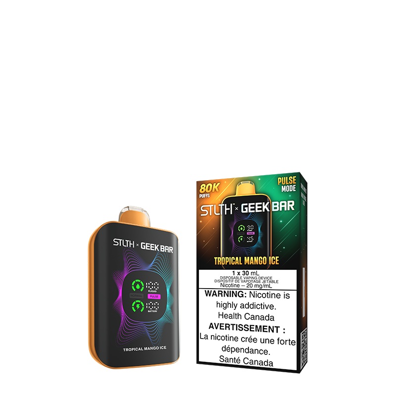 Tropical Mango Ice STLTH x GEEKBAR Disposable (Carton of 4 Units)