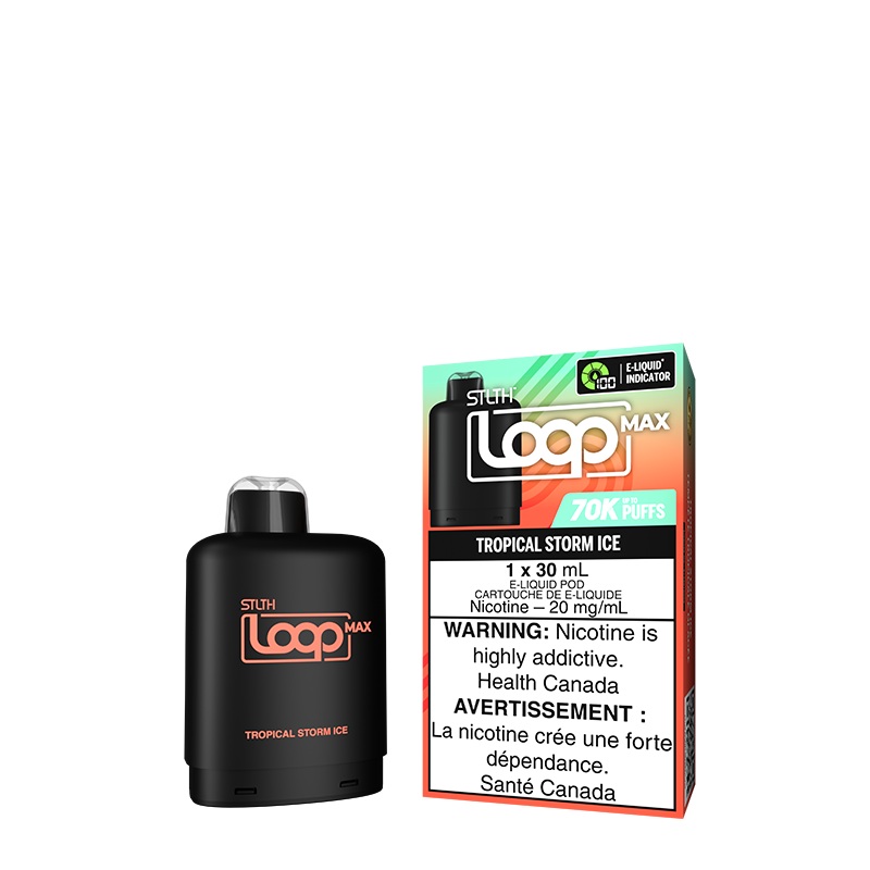 Tropical Storm Ice STLTH Loop MAX Pod (Carton of 4 Units)