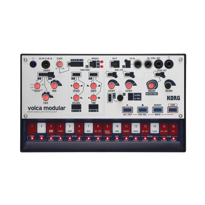 Volca Modular Semi-Modular Synthesizer with Sequencer