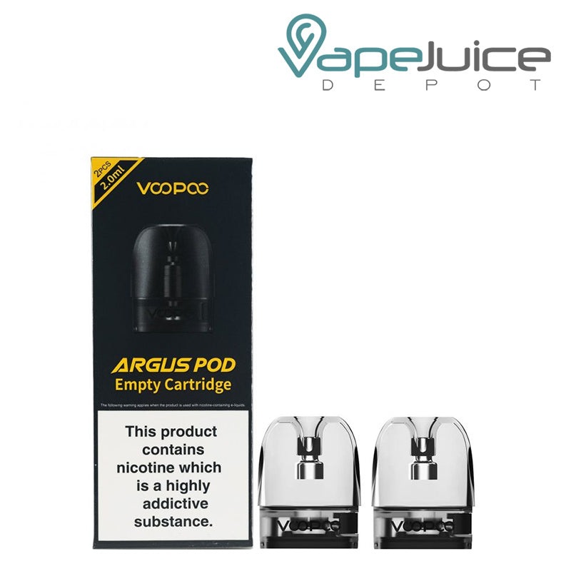 VooPoo ARGUS Replacement Pods|0.4ohm Pod 2ml | 2-Pack|0.7ohm Pod 2ml | 2-Pack|1.2ohm Pod 2ml | 2-Pack|2ml Empty Pod | 2-Pack|0.7ohm 3ml Pod | 3-Pack|0.4ohm 3ml Pod | 3-Pack|1.0ohm 3ml Pod | 3-Pack