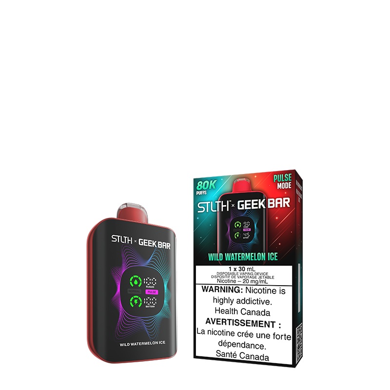 Wild Watermelon Ice STLTH x GEEKBAR Disposable (Carton of 4 Units)