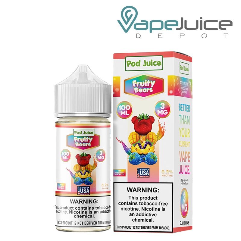 Fruity Bears Pod Juice TFN 100ml