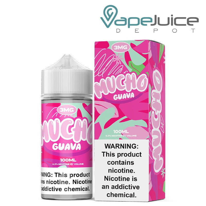 Guava Mucho eLiquid 100ml|100ml|0mg|3mg|6mg