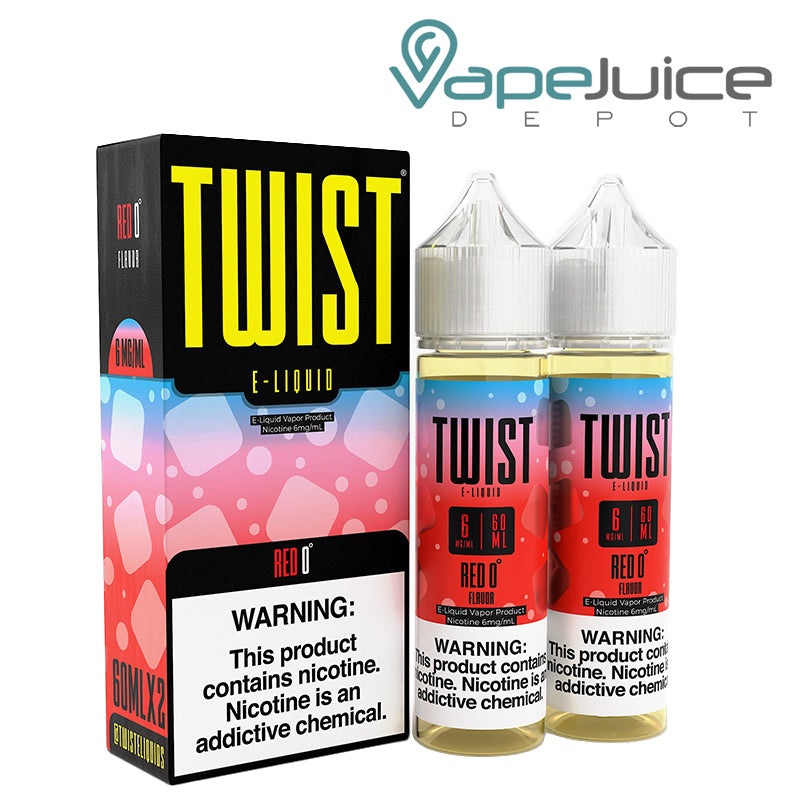 Red 0 Twist E-Liquid 120ml|2x60ml|0mg|3mg|6mg