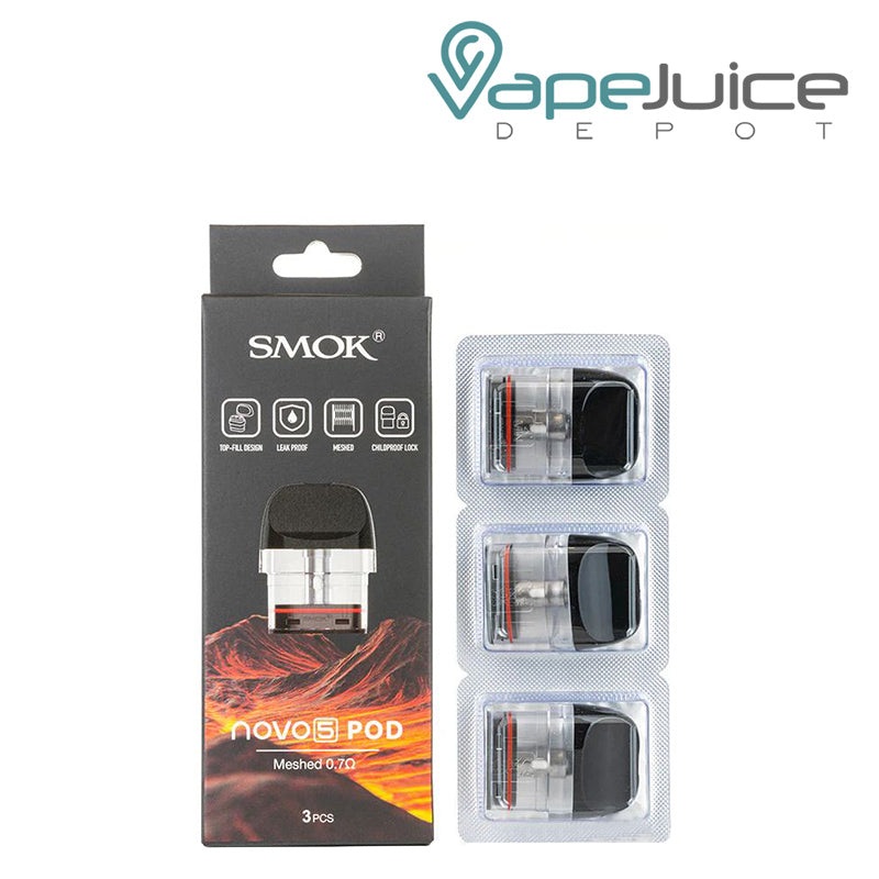 SMOK Novo 5 Replacement Pod|0.7ohm Meshed Pod