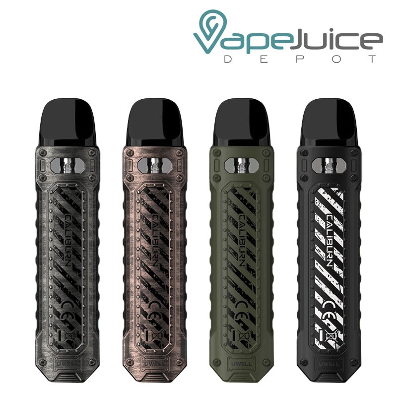 UWELL Caliburn TENET Pod Kit|Carbon Black|Copper Red|Iron Gray|Olive Green