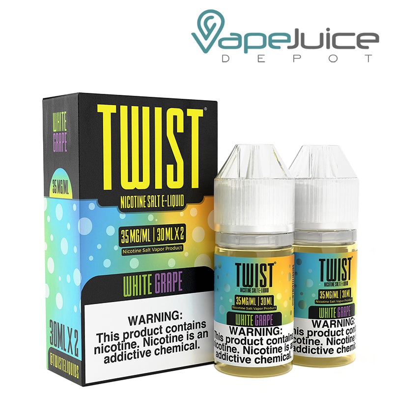 White Grape Twist Salt E-Liquid 60ml