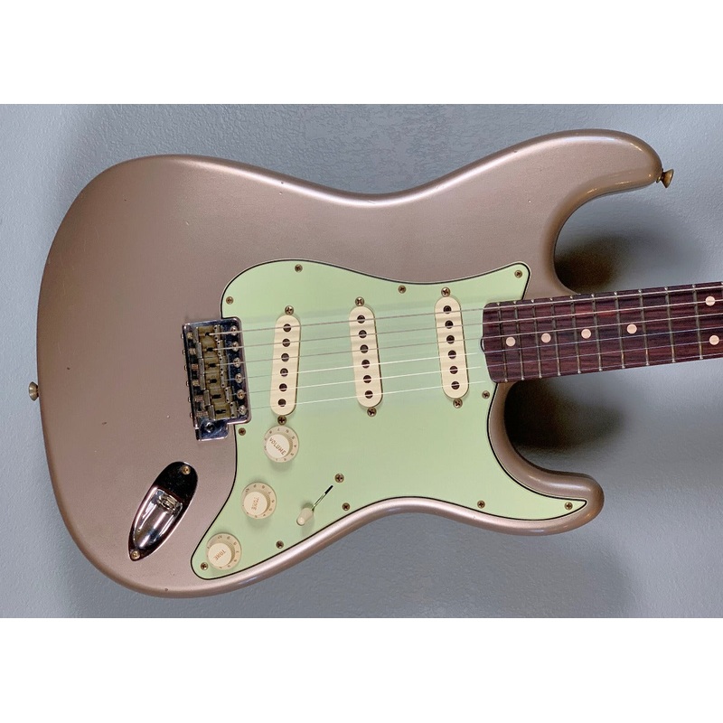 1960 Journeyman Relic Strat-Aged Shoreline Gold