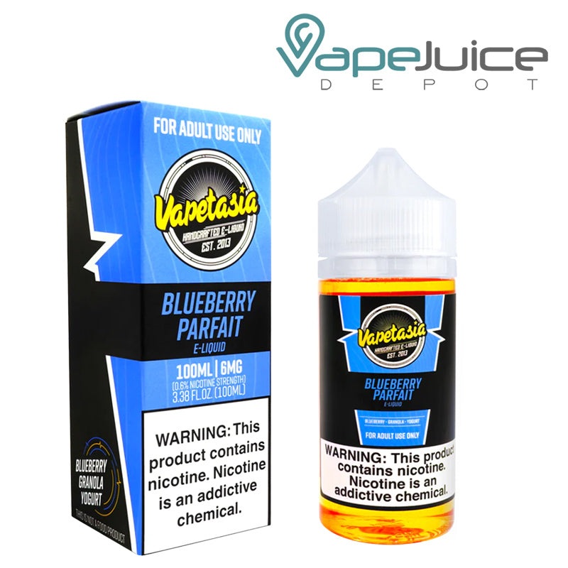 Blueberry Parfait Vapetasia eLiquid 100ml