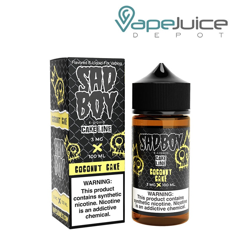 Coconut Cake SadBoy eLiquid 100ml
