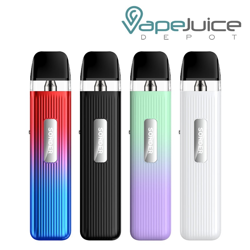 GeekVape Sonder Q Pod Kit|Black|Gray|White|Green|Red|Sky Blue|Red Blue|Violet Purple|Rose Pink|Green Purple