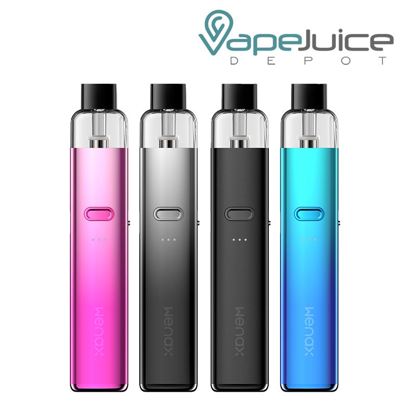 GeekVape Wenax K2 Pod System|Matte Black|Glossy Blue|Glossy Grey|Matte Gunmetal|Matte Violet|Glossy Pink