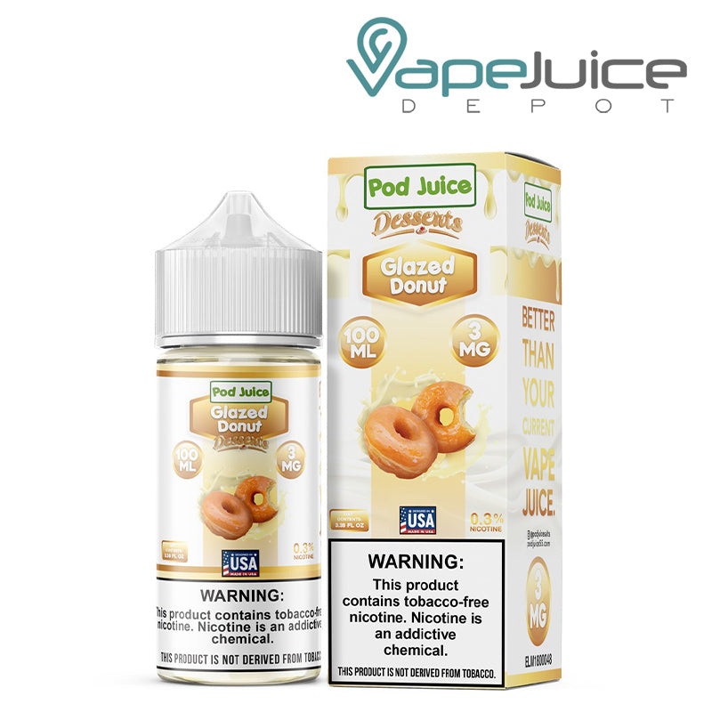 Glazed Donut Pod Juice TFN 100ml