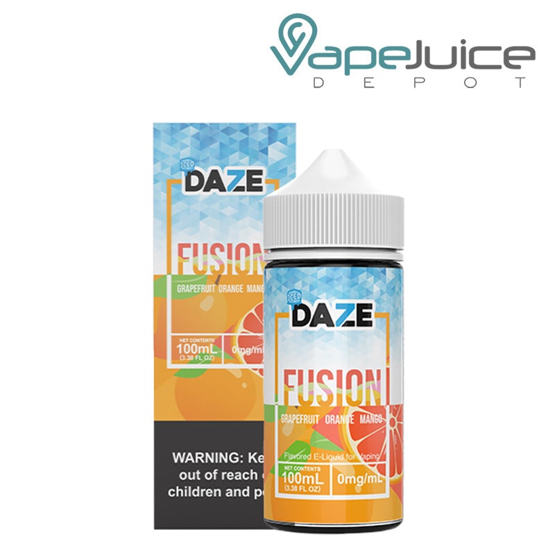 ICED Grapefruit Orange Mango 7 Daze Fusion 100ml