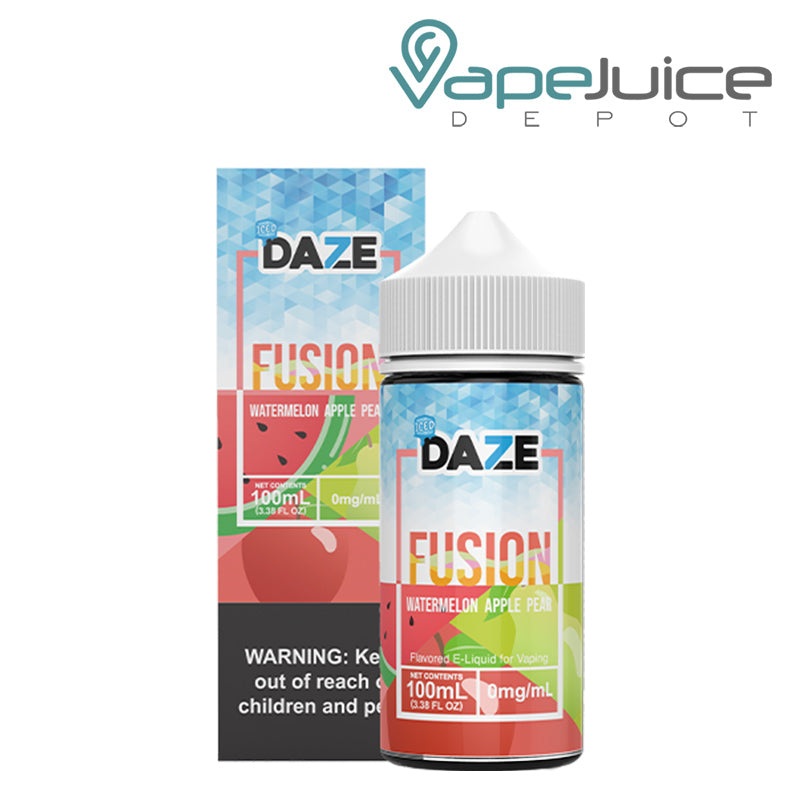 ICED Watermelon Apple Pear 7 Daze Fusion 100ml