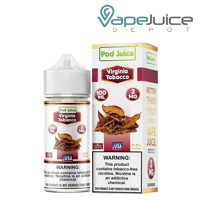 Virginia Tobacco Pod Juice TFN 100ml