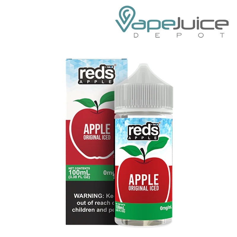 Apple Iced 7Daze Reds Apple eJuice 100ml