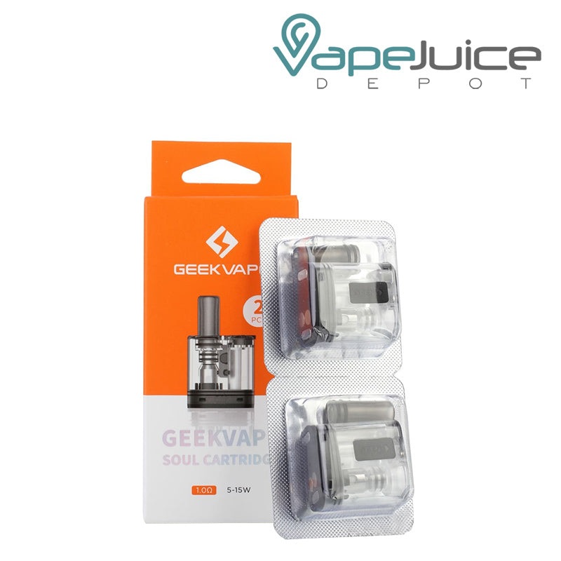 GeekVape Soul Pod Cartridge|0.6ohm Pod Cartridge | 2-pack|1.0ohm Pod Cartridge | 2-pack