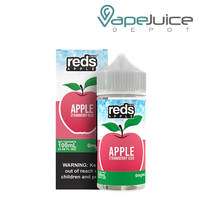 Strawberry Iced 7Daze Reds Apple eJuice 100ml