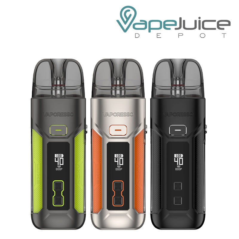 Vaporesso LUXE X Pro Pod Kit|Black|Blue|Dazzling Yellow|Gunmetal Lime|Pink|Ultra Orange|White
