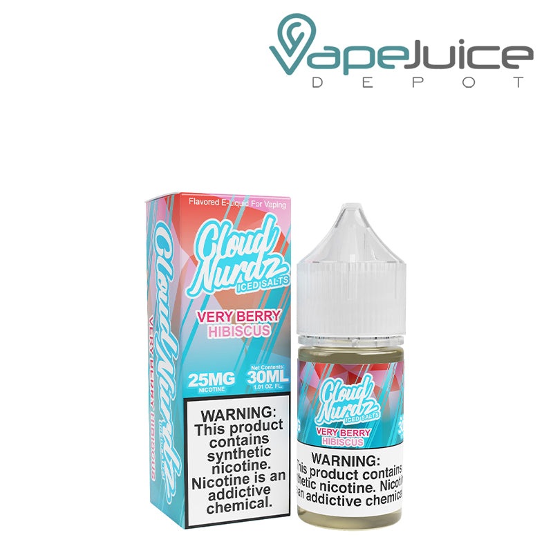 Very Berry Hibiscus Iced TFN Salts Cloud Nurdz 30ml