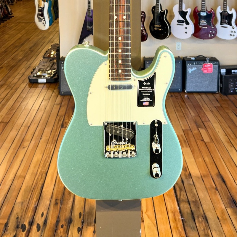 American Professional II Telecaster – Mystic Surf Green w/Rosewood