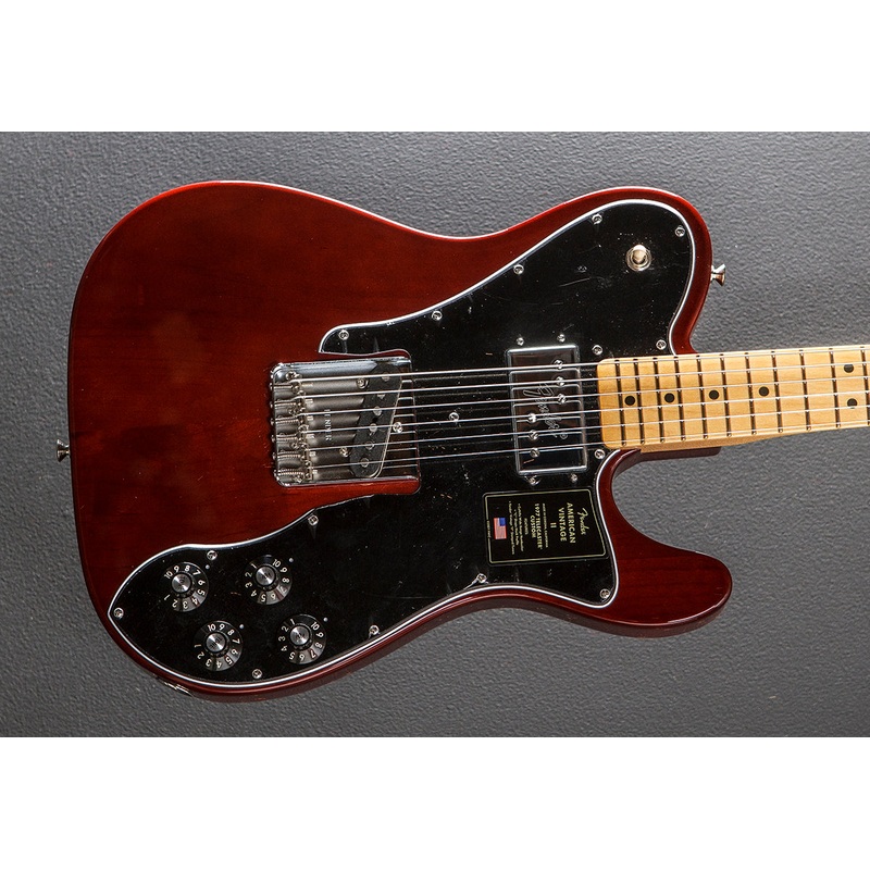 American Vintage II 1977 Telecaster Custom – Wine w/Maple