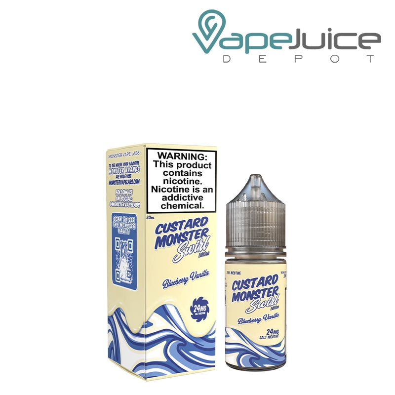 Blueberry Vanilla Custard Monster Swirl Salts 30ml