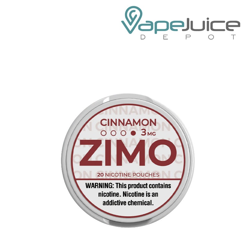 Cinnamon Zimo Pouches|Single Can|5 Can Pack|3mg|6mg|8mg