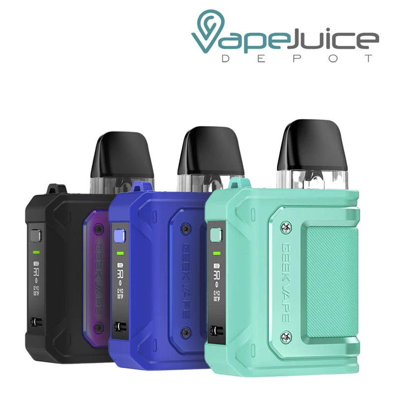 GeekVape Aegis Hero Q 30W Kit|Black|Blue|Cyan|Gray|Green|Purple|Rainbow|White